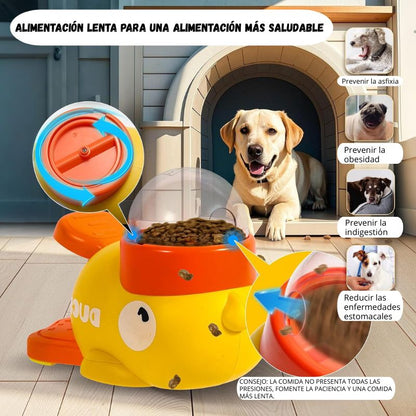 Alimentador Interactivo PatoSnack – Comida y diversión en uno