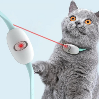 Collar Láser Inteligente Gatuno – Diversión, Ejercicio y Estimulación para tu Michi